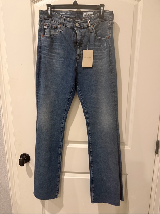 Ag Adriano Goldschmied Denim - Ag Adriano Goldschmied Medium Blue Flare Jeans